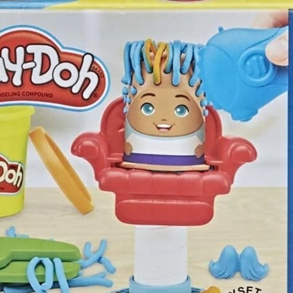 Play-Doh Mini Crazy Cuts Kit Hair Stylist Barber Ages 3+ Brand New in Box - Picture 5 of 9